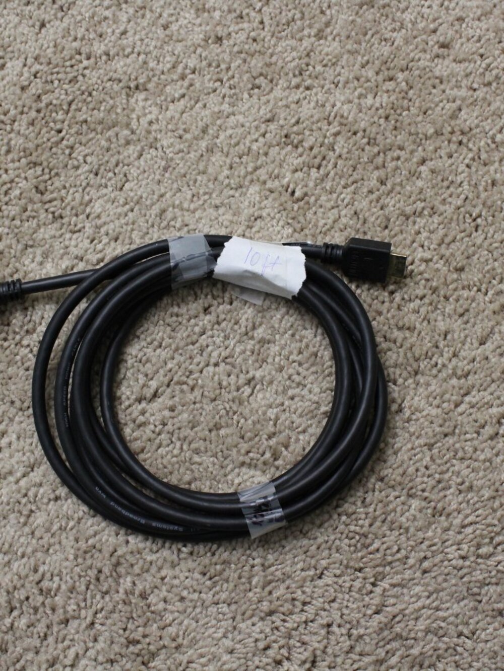 HDMI Cable Length 10 ft Perfect for any HDMI Media Room Devices